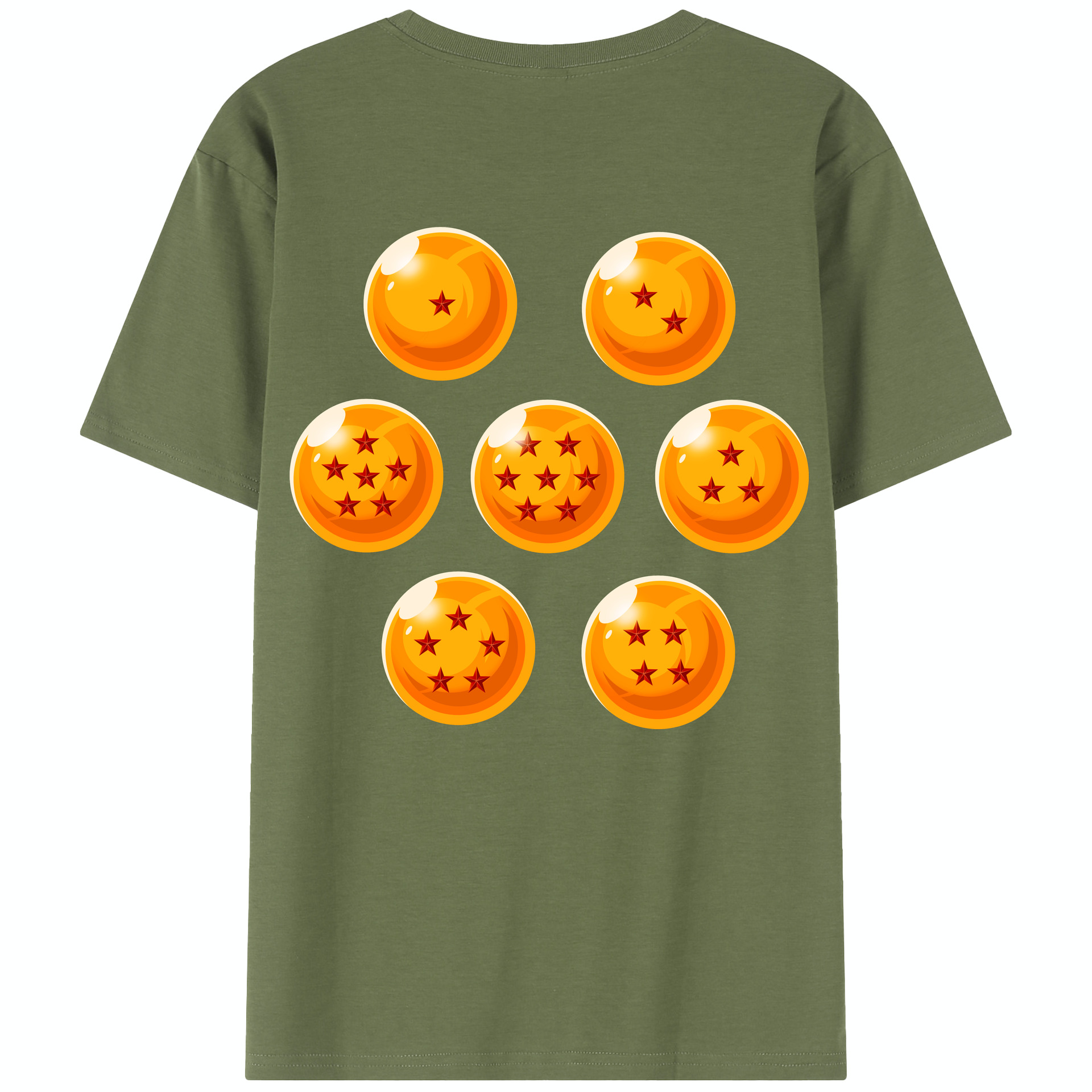 （画像用） ドラゴンボール DRAGON BALL 綿100％半袖Tシャツ（背面プリント）